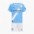 Conjunto 1Âª EquipaciÃ³n Manchester City 25/26 NiÃ±o