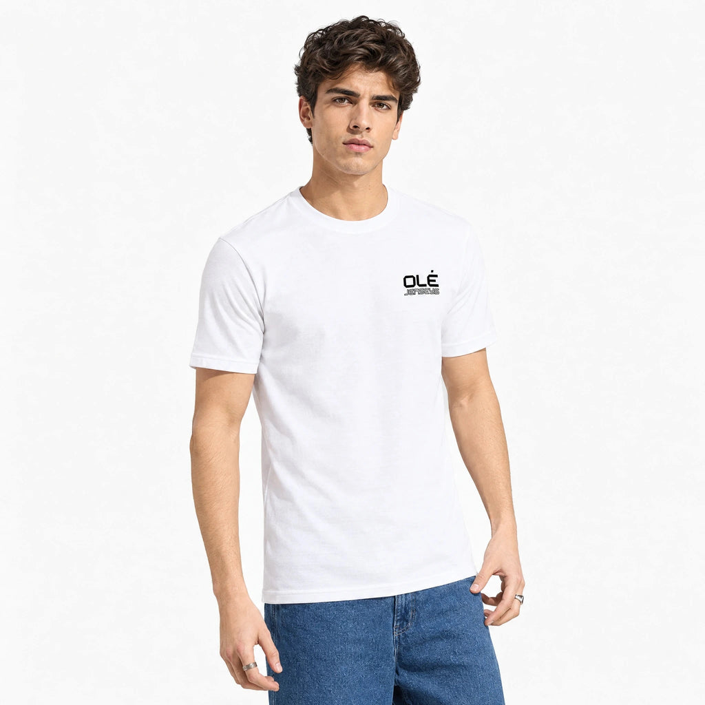 Camiseta Olé Jerseys Blanca — Vista 2