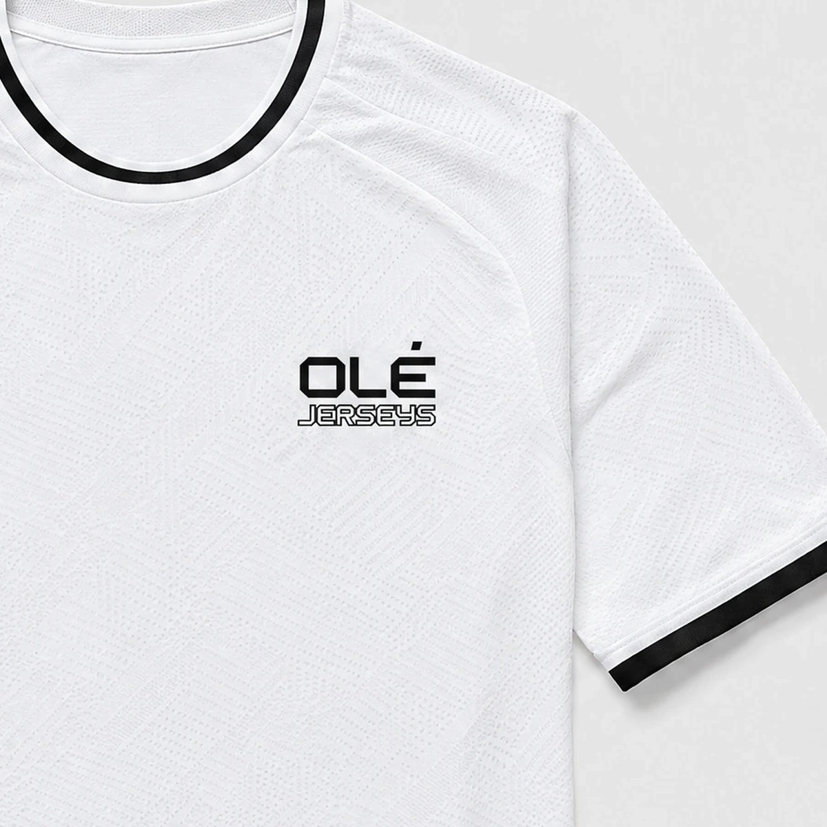 Camiseta Jugador Olé Jerseys Blanca — Vista 3