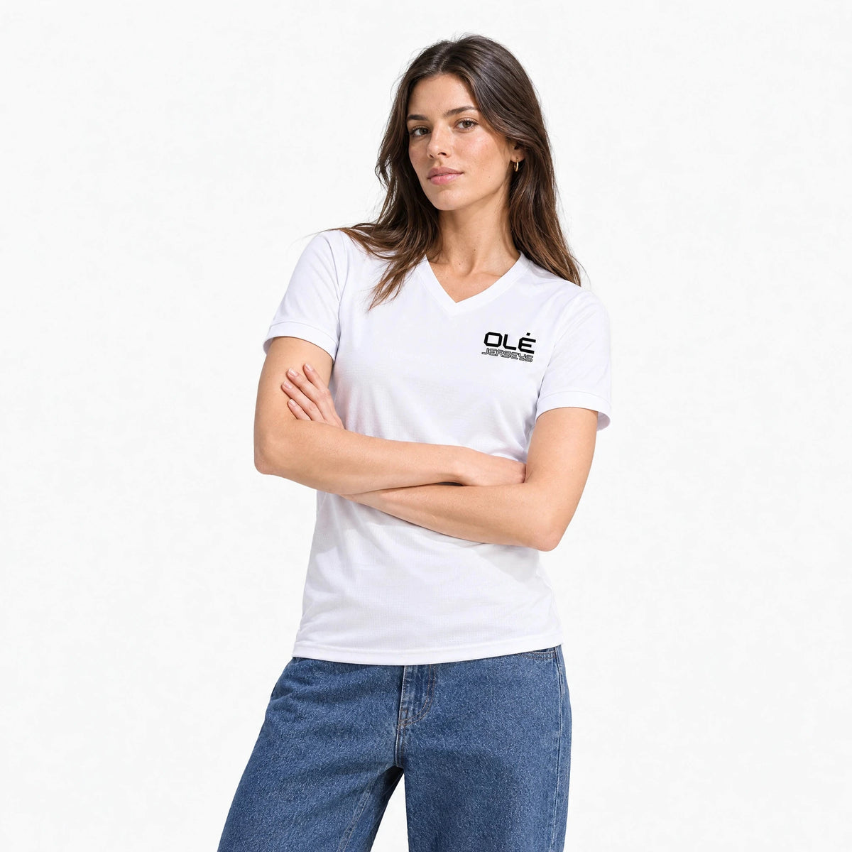 Camiseta Mujer Olé Jerseys Blanca