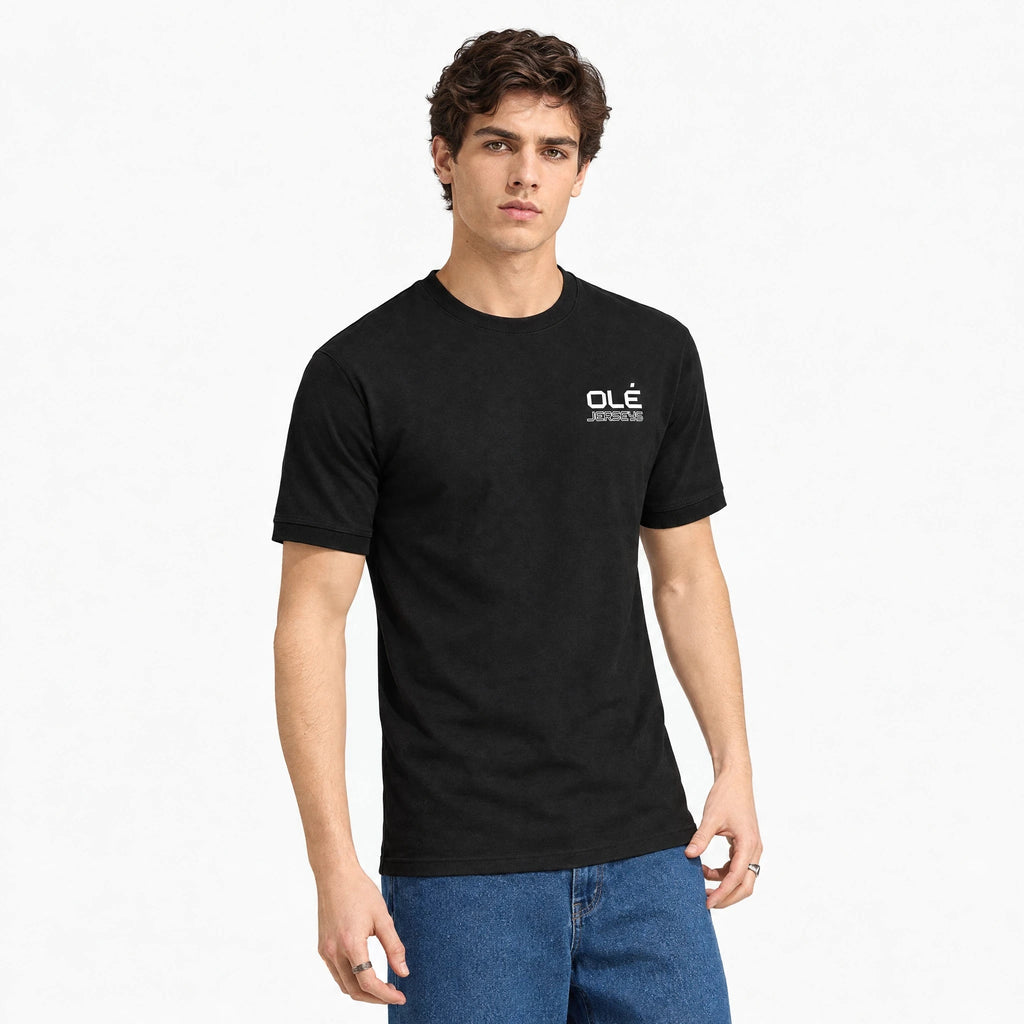 Camiseta Olé Jerseys Negra — Vista 2