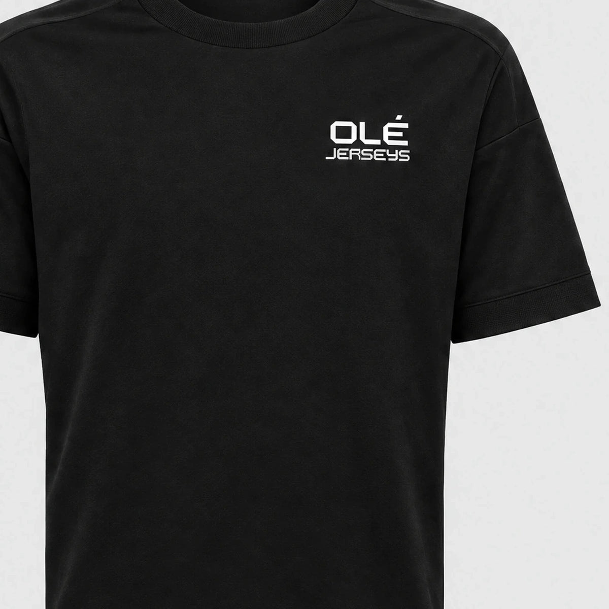 Conjunto Niño Olé Jerseys Negro — Detalle