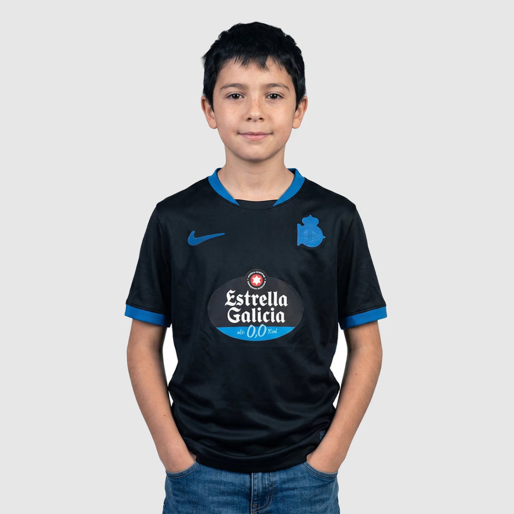 Camiseta Niño Segunda Equipación RC Deportivo 26/27