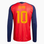 Camiseta Manga Larga Primera Equipación Mundial 2026 — Dani Olmo 10