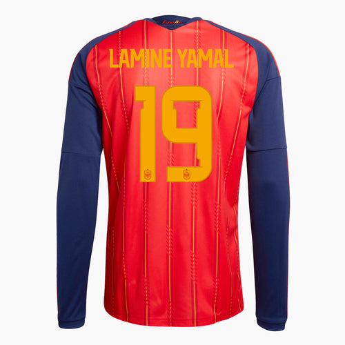 Camiseta Manga Larga Primera Equipación Mundial 2026 — Lamine Yamal 19