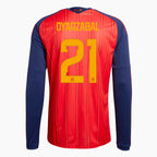 Camiseta Manga Larga Primera Equipación Mundial 2026 — Oyarzabal 21