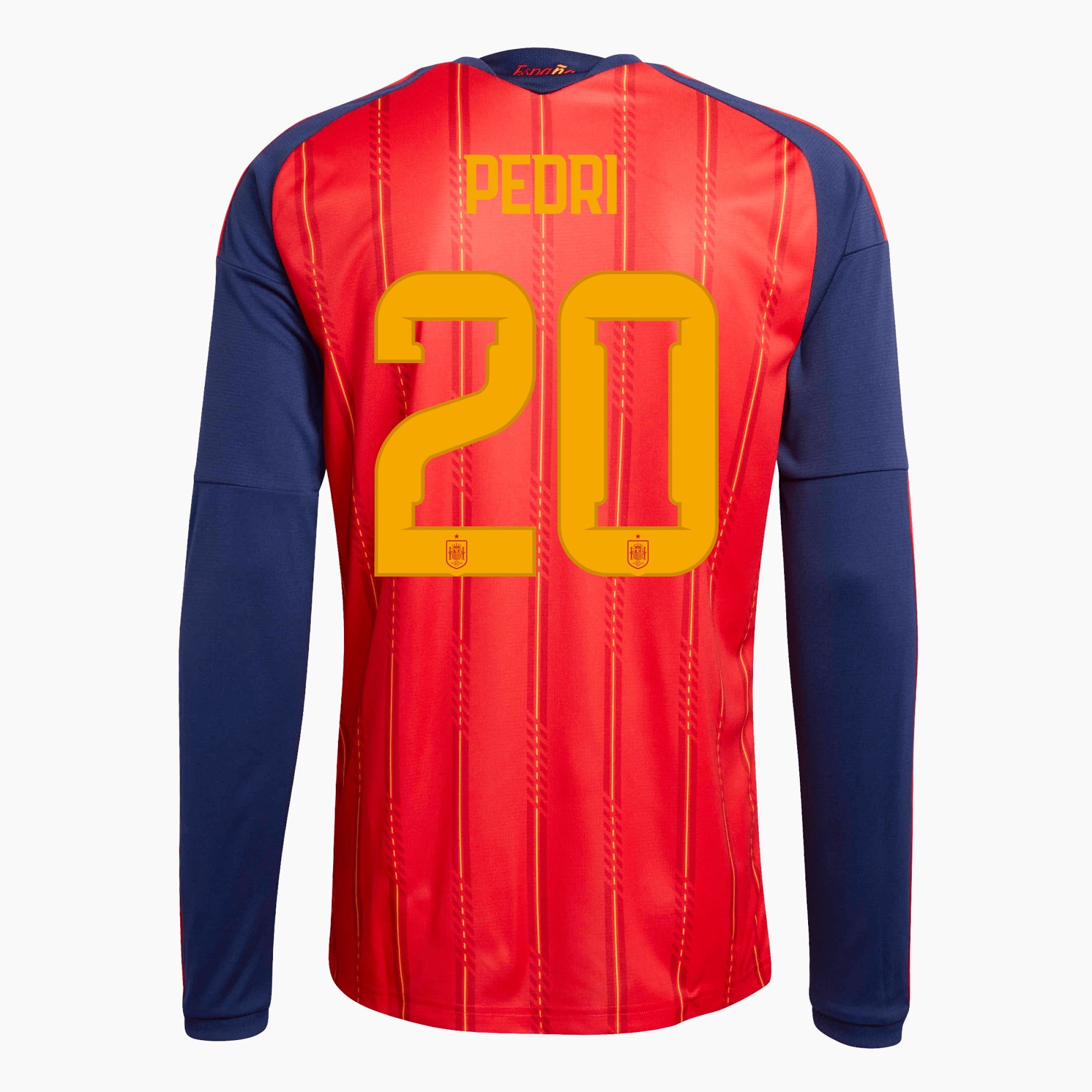 Mundial — Pedri 20 2026 Home Long Sleeve Jersey