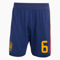 Pantalón Corto Primera Equipación 2026 — Dorsal 6