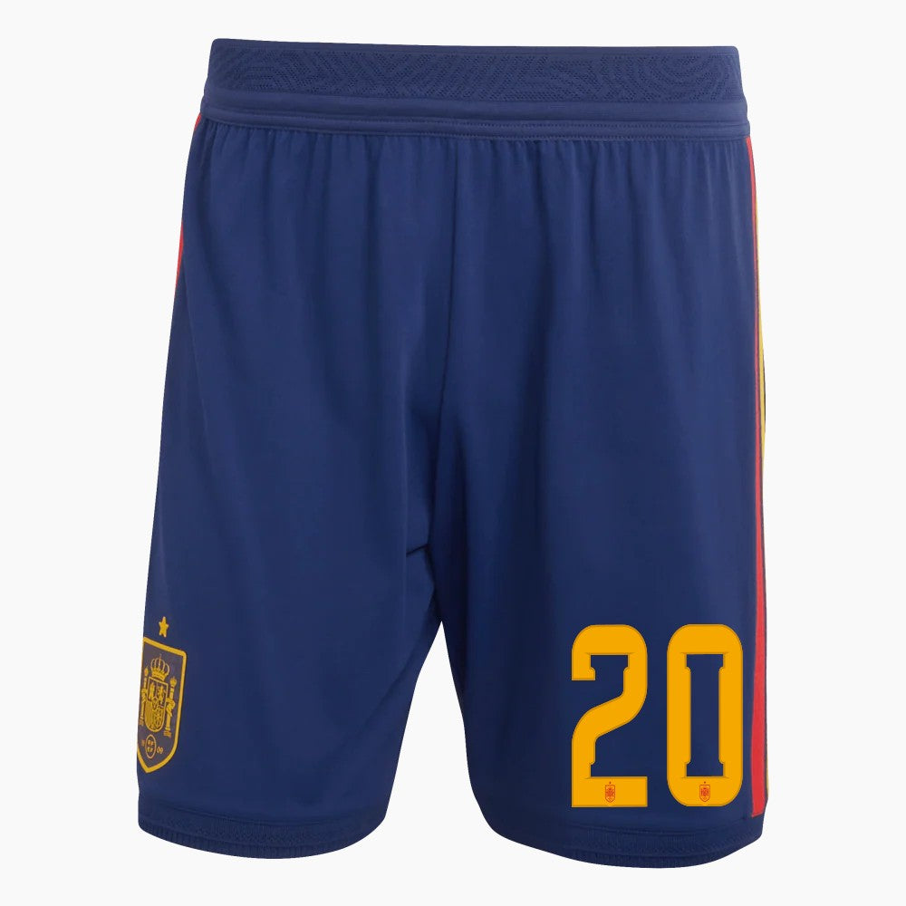 Pantalón Corto Primera Equipación 2026 — Dorsal 20