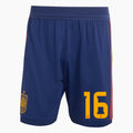 Pantalón Corto Primera Equipación 2026 — Dorsal 16