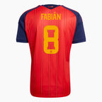 Camiseta Niño Primera Equipación Mundial 2026 — Fabián 8