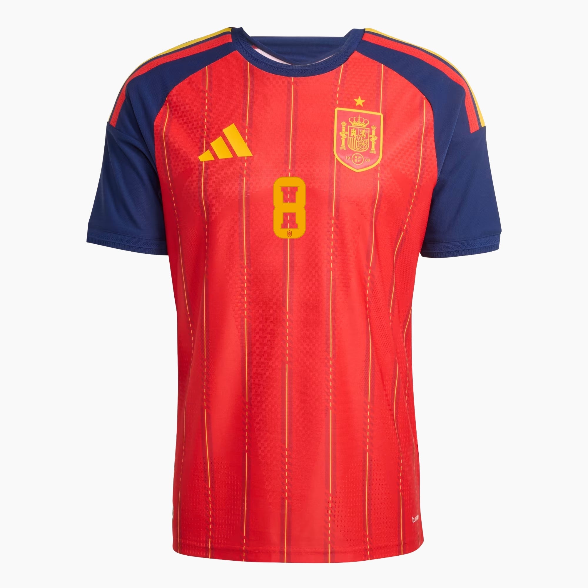 Spain 2026 World Cup Home Player Jersey — Fabián 8