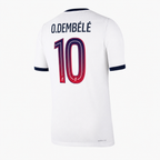 Camiseta PSG 26/27 Ousmane Dembélé 10 — capa Olé sem fundo embutido