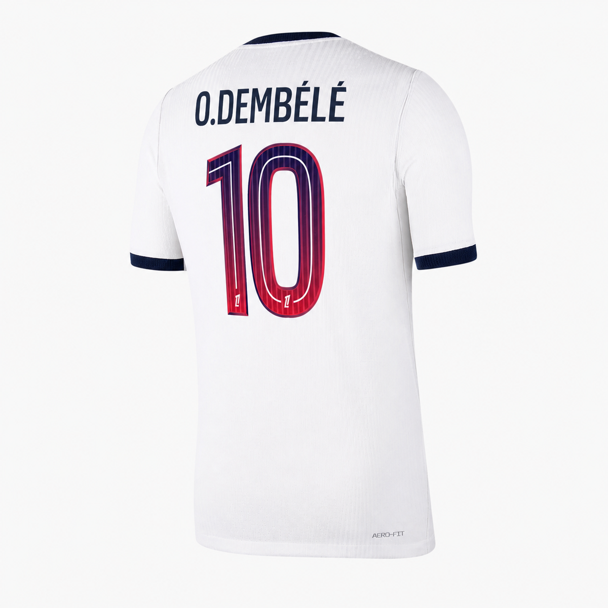 Camiseta PSG 26/27 Ousmane Dembélé 10 — capa Olé sem fundo embutido