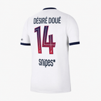 Camiseta PSG 26/27 Désiré Doué 14 — capa Olé sem fundo embutido