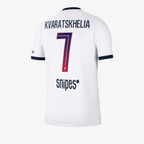 Camiseta PSG 26/27 Kvaratskhelia 7 — capa Olé sem fundo embutido