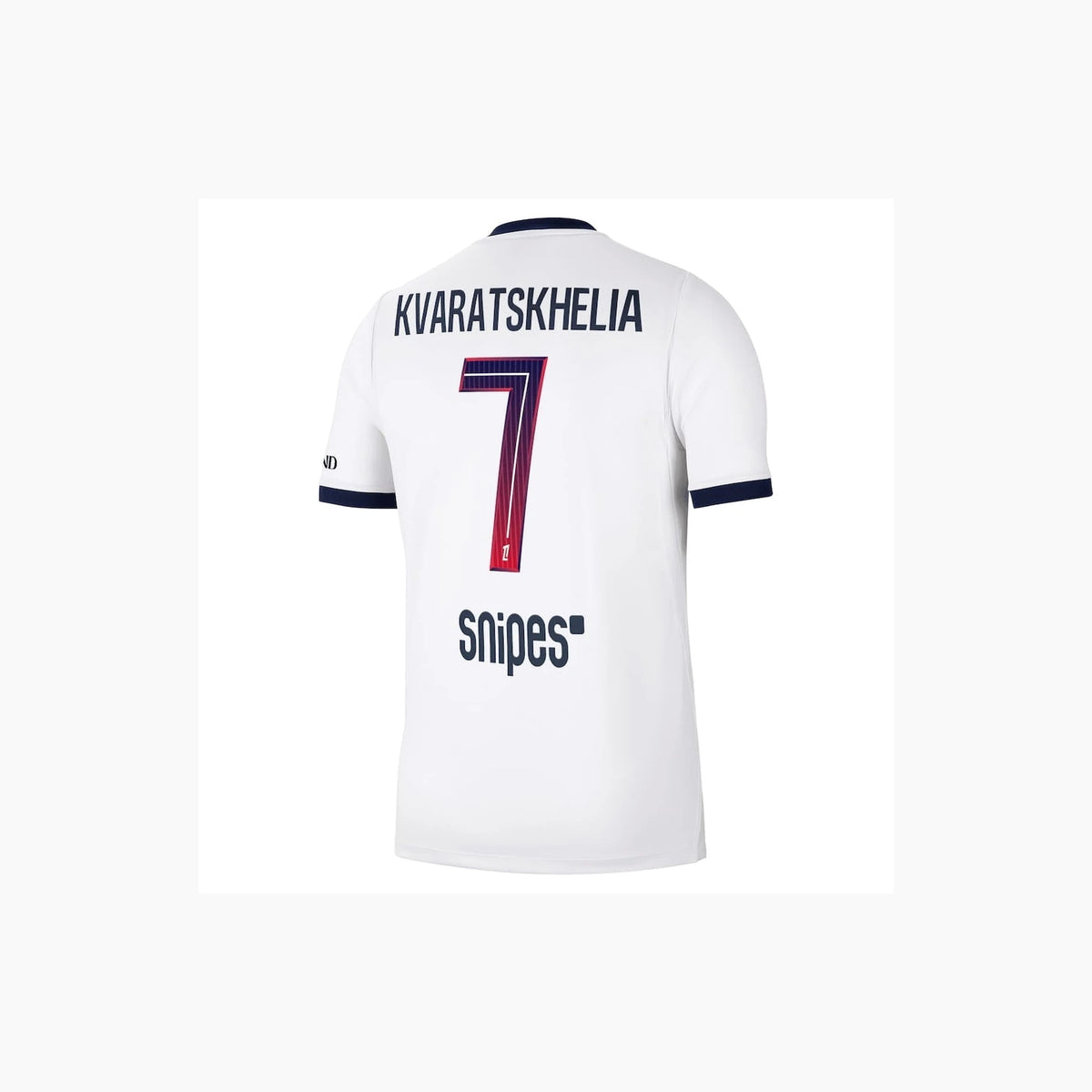 Camiseta PSG 26/27 Khvicha Kvaratskhelia 7, vista trasera