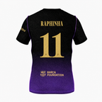 Camiseta Versión Jugador Segunda Equipación Barcelona 26/27 — Raphinha 11 — vista trasera sin parche