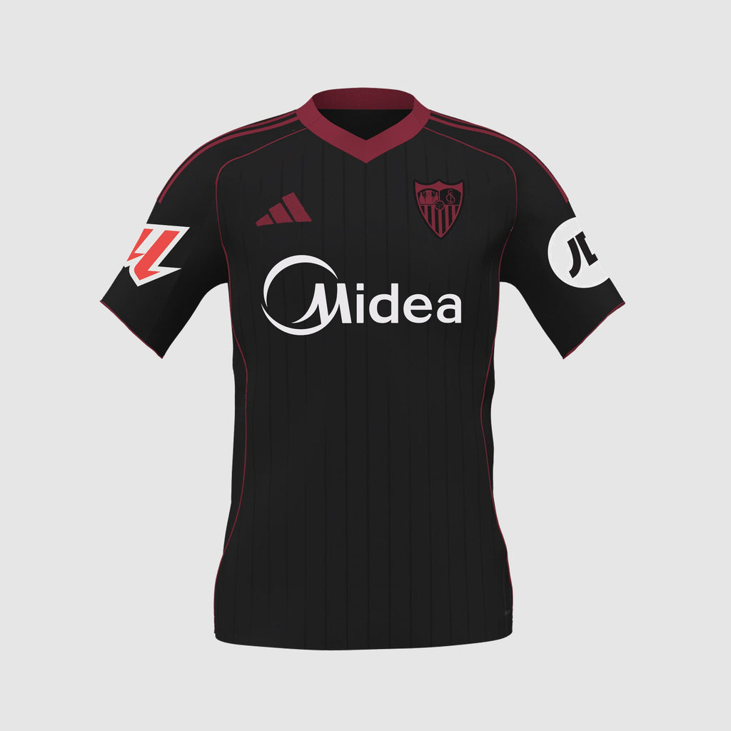 Camiseta Tercera Equipación Sevilla FC 25/26 — capa frontal Olé e6e6e6